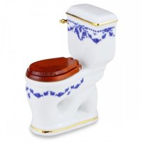 (image for) Blue Bow Toilet