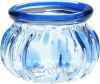 (image for) Blue Trimmed Crystal Bowl