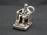 (image for) Lincoln Charm Silver or Silver Plate