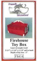 (image for) Firehouse Toy Box