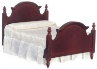 (image for) Double Bed/ Mahogany/ CB