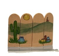 (image for) Southwestern Style Folding Screen