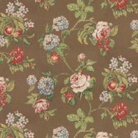 (image for) Floral Bounty Brown - Floral NO BORDER