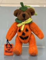 (image for) Pumpkin Dressed Halloween Bear