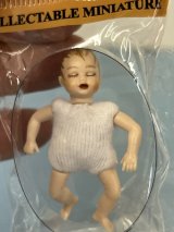 (image for) Dollhouse Heidi Ott Sleeping Baby Doll 2 inches