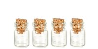 (image for) Glass Storage Jars with Cork Stoppers