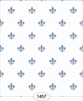 (image for) Princess Fleur De Lis - Blue on White