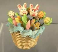 Basket of Easter Cookies
