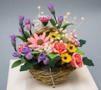 (image for) Floral Bouquet in Basket