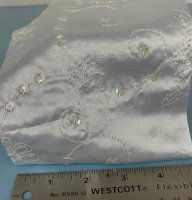 (image for) Light Blue Satin with Sequins