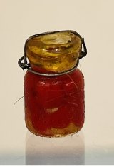 Canning jar of beets (image for) Canning jar of beets