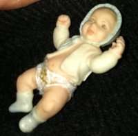 (image for) Porcelain Baby in Diaper