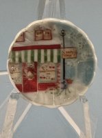 (image for) Candy Shop Scene Plate