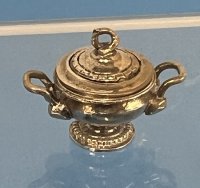 (image for) 1/24 Scale Silver Sauce Tureen