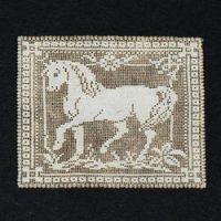 (image for) Horse Antique Laser Cut Doily #101