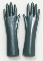Green Rubber Gloves