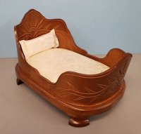 (image for) Walnut Finish Bed