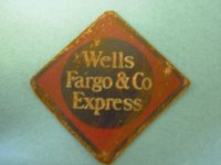 (image for) Tin Sign Wells Fargo