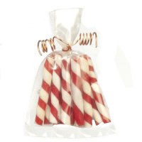 (image for) Candy Canes in Cellophane Sack