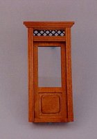 (image for) 1/24th Westfield Exterior Door-Walnut