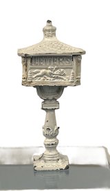 Vintage Heavy Metal Mailbox (as is) (image for) Vintage Heavy Metal Mailbox (as is)