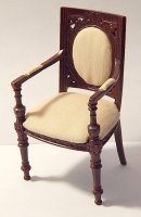 (image for) Carved Back Arm Chair