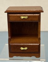 (image for) 2 Drawer Cherrrywood Commode/Nightstand