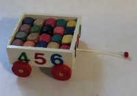 (image for) Pull Toy of Wooden Blocks