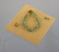 (image for) Green Earring and Necklace Set