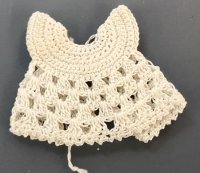 (image for) White Crocheted Pinafore