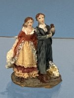 (image for) Young couple figurine by Jeannetta Kendall