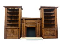 (image for) Fireplace and 2 Bookshelves