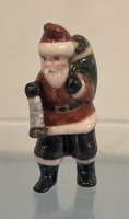 (image for) Santa Figurine with his Pack on his Back