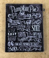 (image for) Pumpkin Pie Sign