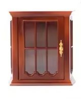 (image for) Storage Cabinet with glass holders for two stems inside