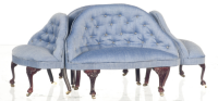 (image for) Louis XV Conversation Settee and Chair