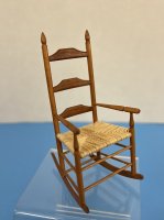 (image for) Shaker Rocking Chair with Woven Seat by Glenn Lewis