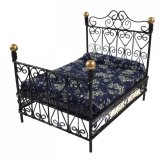 (image for) Black Cast Iron Double Bed