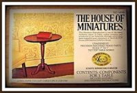 (image for) The House of Miniatures Queen Anne Tilt-Top Table