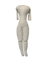 (image for) 9-1/2" New Create A Doll Leather Body