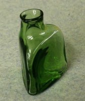 (image for) Green Triangular Medicine Bottle