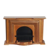 (image for) Walnut Fireplace