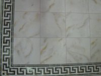 (image for) Marble Floor w/ Greek Key Border