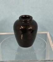 (image for) Black Glazed Jar