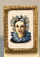 (image for) Tiny Framed Picture of a Clown