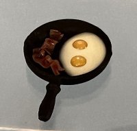 (image for) Bacon and Eggs in Iron Skillet