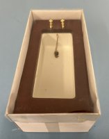 (image for) Mahogany Top Mini Bathtub with Plug