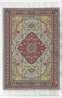 (image for) Rust and Olive Green Oriental Rug