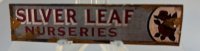 (image for) Tin Sign Silver leaf