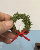 (image for) Wreath with Candle